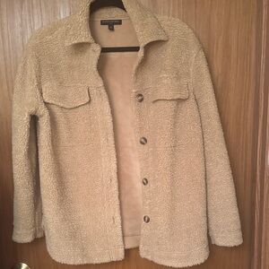 Banana Republic Tan Teddy Jacket
